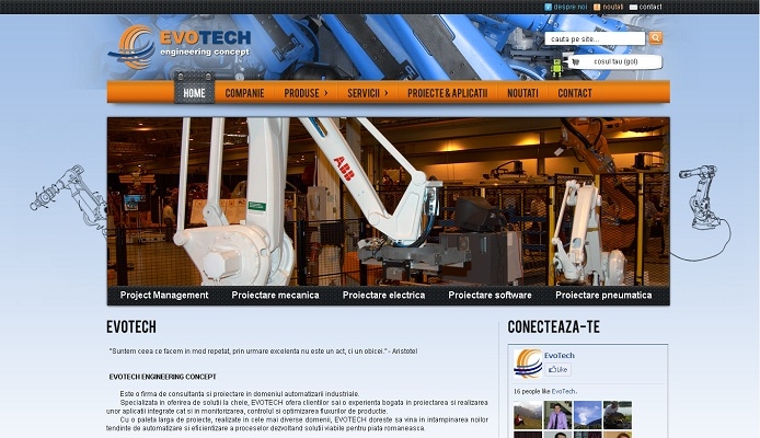 Magazin, site de prezentare, servicii pneumatica - Evo-tech - layout pagina.jpg